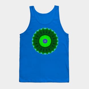 Evergreen Circle Design Tank Top